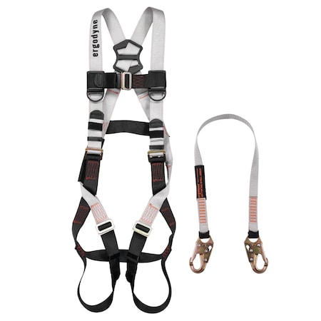 Ergodyne Black and Gray Fall Restraint Kit 3201